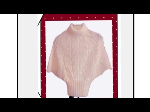 Видео: Вяжем пуловер спицами. Рукав летучая мышь.