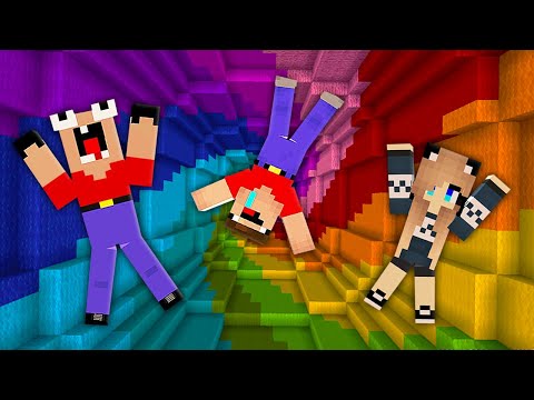 Видео: 2 НУБА И ДЕВУШКА ПРО ПРОХОДЯТ ДРОППЕР В МАЙНКРАФТЕ