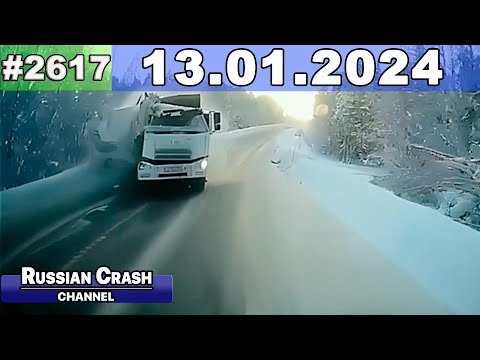 Видео: ДТП. Подборка на видеорегистратор за 13.01.2024 Январь 2024