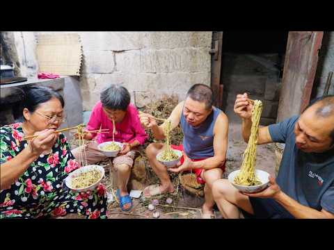Видео: Традиционный сбор риса при температуре 43°C | Первобытная деревенская жизнь