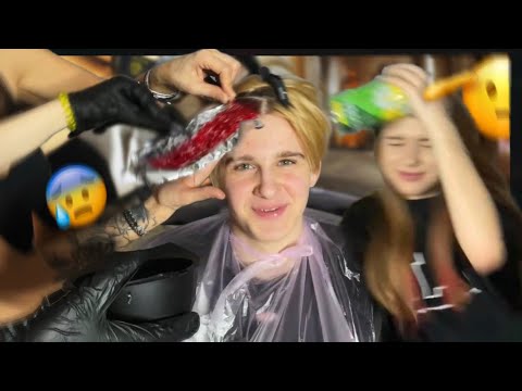 Видео: ДАВИД И СИМКА КРАСЯТСЯ В ОДИНАКОВЫЙ ЦВЕТ!