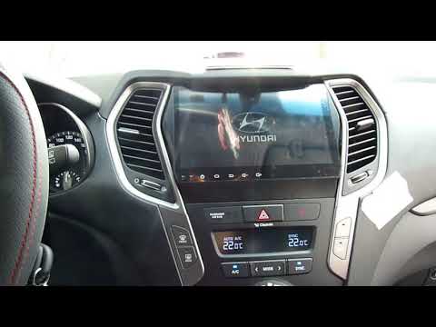 Видео: Установка ГУ   Hyundai Santa Fe 3 (DM),  ГУ Asottu CIX459060