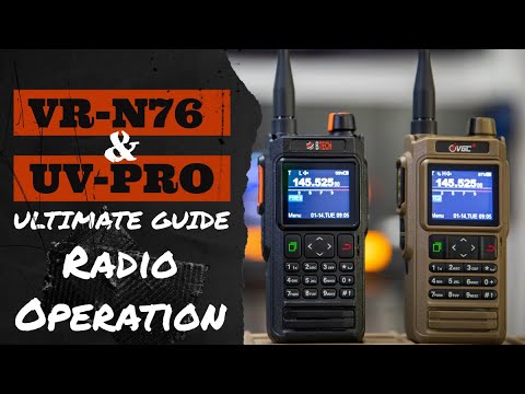 Видео: VR-N76 и UV-PRO | Прямое управление радио