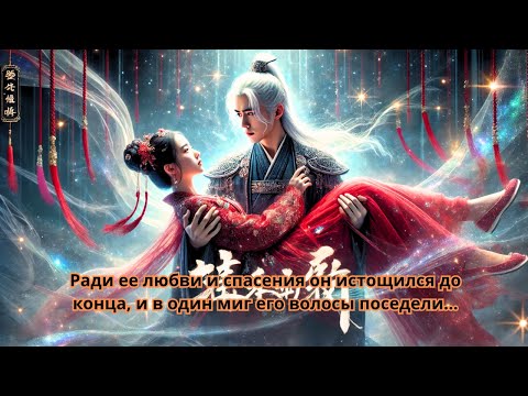 Видео: Ради ее любви и спасения он истощился до конца, и в один миг его волосы поседели... #дорама