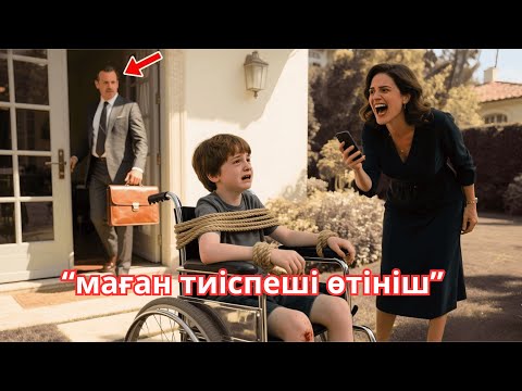 Видео: Әкесі  үйіне ертерек оралып, сал ауруына шалдыққан ұлын көргенде көзіне сенбеді!!