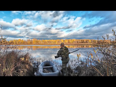 Видео: ОХОТА НА УТКУ С ПОДХОДА. СТРЕЛЯЮ ВО ВСЕ, ЧТО ЛЕТИТ. ДОБЫЧА МЯСА НА ЗИМУ.