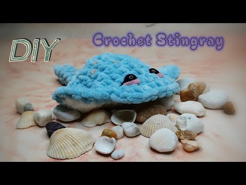 Видео: Как Связать СКАТа Крючком?! Виктория Вяжет 🧶