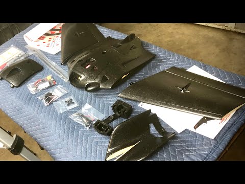 Видео: РАСПАКОВКА И СБОРКА Sonicmodell AR Wing Pro 1000mm Wingspan FPV Flying Wing
