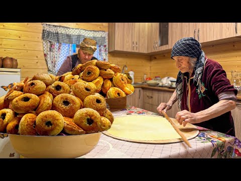 Видео: Азербайджанская традиционная вкусная выпечка | Рецепты бабушки