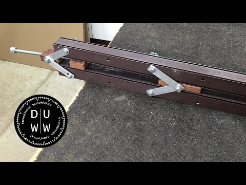 Видео: Самодельный двухстержневой зажим, двухсторонний стержневой зажим или ножничный стержневой зажим