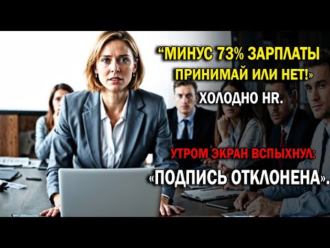 Видео: «МИНУС 73% ЗАРПЛАТЫ». Я молчала, но передала им систему с ошибкой. Завтра начнётся аудит.