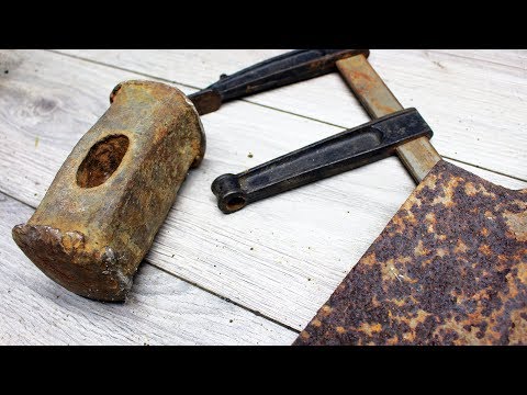 Видео: НЕ ВЫБРАСЫВАЙТЕ СТАРЫЕ ИНСТРУМЕНТЫ/ Восстановление кучи полезных инструментов