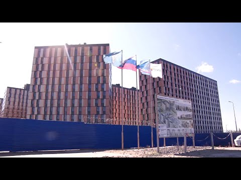 Видео: Строительный бум в Новом Уренгое.