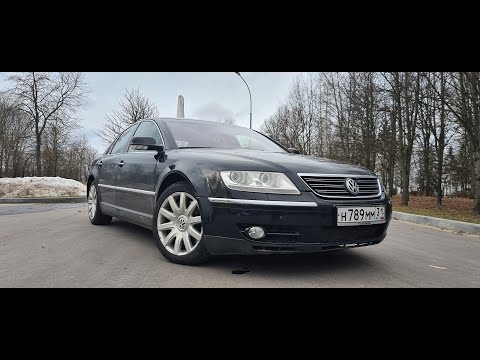 Видео: Volkswagen Phaeton 3.0 дизель - доступный премиум за смешные деньги