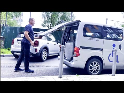 Видео: Один день из жизни службы "Такси с пандусом"