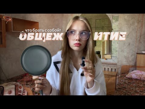 Видео: что нужно взять в общежитие?🪳