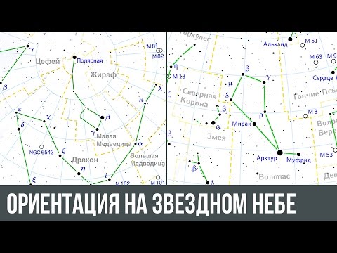 Видео: Ориентация на звездном небе. Как можно ориентироваться по звездам?