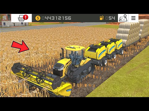 Видео: Претендент на изготовление соломенных тюков в FS18 | Многопользовательский игровой процесс FS18 |...