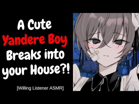 Видео: Милый яндере-мальчик ВЛОЖИЛСЯ в ваш дом?! (M4A ASMR Roleplay)