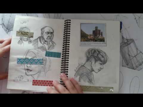 Видео: ОБЗОР СКЕТЧБУКА || ЧАСТЬ 1 || BTS