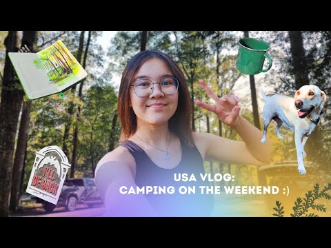 Видео: USA VLOG: camping on the weekend | кэмпинг на выходных, рисование и природа :) #flexprogram #флэкс