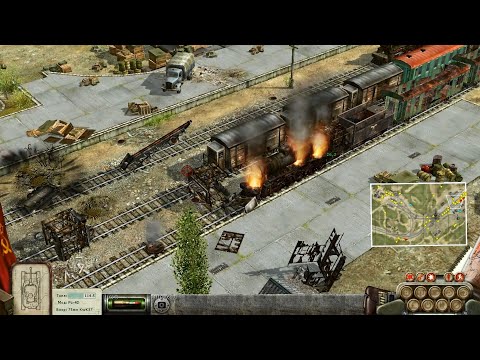 Видео: В тылу врага - Soldiers: Heroes of World War II - прохождение - миссия 1-5 - Расплата