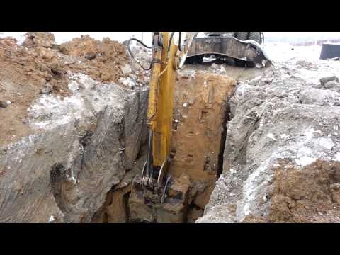 Видео: Экскаватор Твэкс и мерзлота