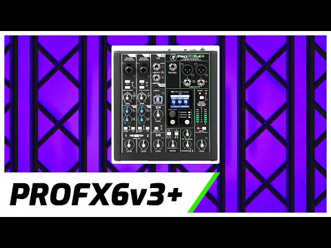 Видео: Аудиомикшер Mackie ProFX6v3+ | Руководство по настройке и обзор