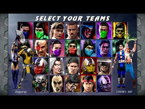 Видео: Mortal Kombat 3 - Лучшие в 2 на 2