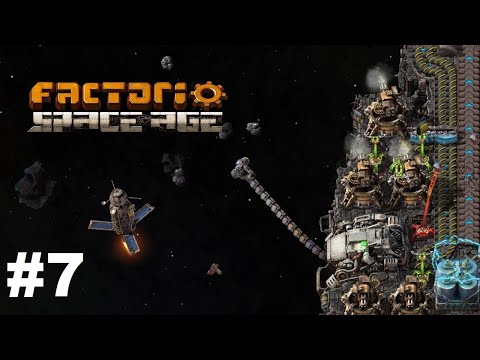 Видео: Factorio Space Age #07   Наконец то!! первый ДРОН!!! Прохождение