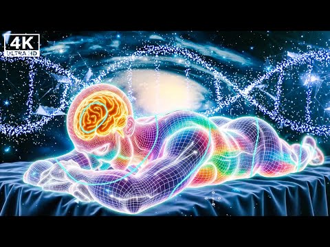 Видео: 528 Гц + 741 Гц + 432 Гц + 963 Гц | Массаж мозга во время сна: избавьтесь от лишних мыслей, беспо...