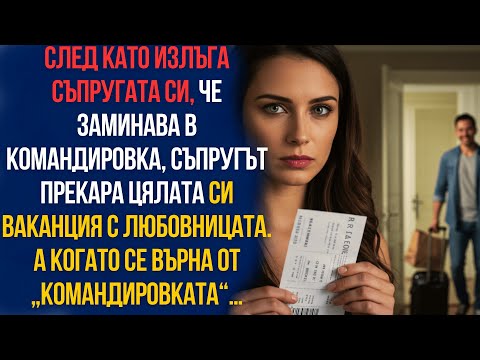Видео: Той излъга, че е в командировка… Но това, което донесе от „пътуването“, шокира съпругата му!