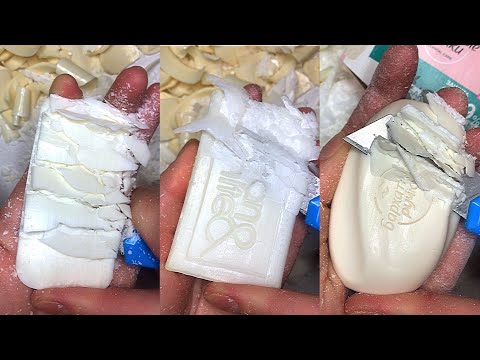 Видео: white soap cutting asmr | бело мыло асмр | #asmrsoap #soap #asmr #асмр #мыло #асмрмыло #forrelax