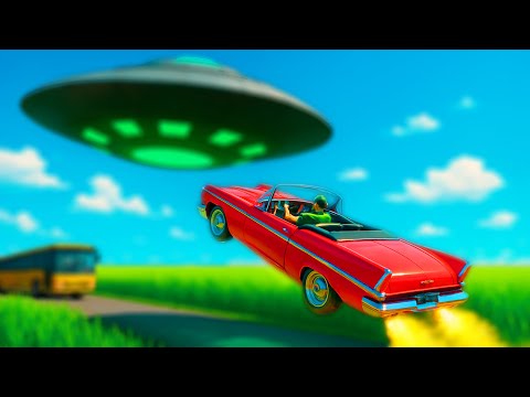 Видео: Я ПОЙМАЛ НЛО!!! И ПОСТРОИЛ В НЕМ ГАРАЖ ДЛЯ СВОЕЙ ИМАШИНЫ В The Long Drive