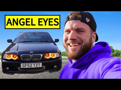 Видео: Установка ангельских глазок на мой BMW E46 330CI
