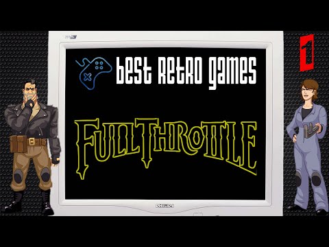 Видео: «Full Throttle» приключение в стиле HEAVY METAL (Best Retro Games - Выпуск №1)