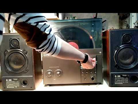 Видео: Электрофон вертикальный Корвет ЭФ-248С после ремонта. Финал.