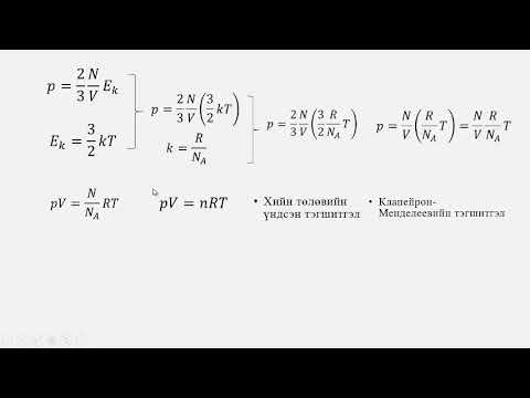 Видео: Хийн төлөв байдал