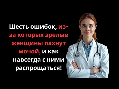 Видео: Запах мочи у зрелых женщин: шесть ошибок, которые вы совершаете ежедневно и как их исправить!