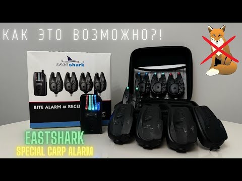 Видео: Брендовые сигнализаторы поклевки теперь доступны! | Обзор на EastShark Special Carp Alarm