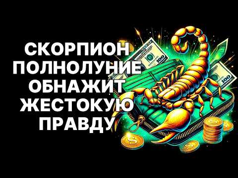 Видео: 🔴ШОК СКОРПИОН 🦂❗ПОЛНОЛУНИЕ ВСКРОЕТ ВСЁ❗ Призрак из прошлого предъявит истинную цену😉❗