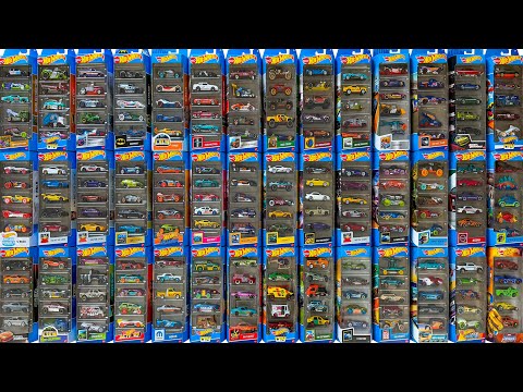 Видео: Открываем 42 набора по 5 штук Hot Wheels — 210 машин!