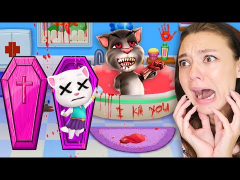 Видео: ГОВОРЯЩАЯ АНДЖЕЛА УМЕРЛА..?! ЧТО с НЕЙ СДЕЛАЛ ГОВОРЯЩИЙ ТОМ! Все ГОВОРЯЩИЕ ДРУЗЬЯ ПЛАЧУТ