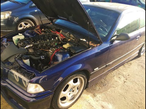 Видео: BMW E36 330D Swap M57D30 Минск №10 первый запуск.