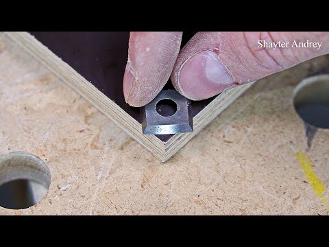 Видео: Соединил твердосплавную пластинку и фанеру, получил уникальный инструмент!