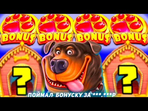 Видео: ПОЙМАЛ  БОНУСКУ ЗА ***.***Р И ВЫИГРАЛ *.***.***Р l ЗАНОС THE DOG HOUSE