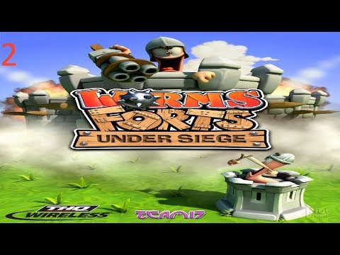 Видео: Прохождение игры Worms Forts: Under Siege Часть 2: (Компания) Город древних