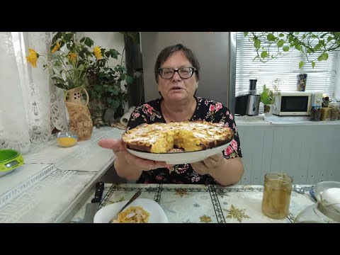 Видео: Самый яблочный пирог Минимум муки – Максимум яблок!