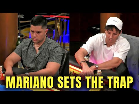 Видео: 123 000 долларов в центре внимания, когда Мариано делает этот ход @HustlerCasinoLive