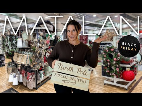 Видео: Рождество в MATALAN! Распродажа в Чёрную пятницу началась ✨ | Покупайте вместе со мной и забирайте